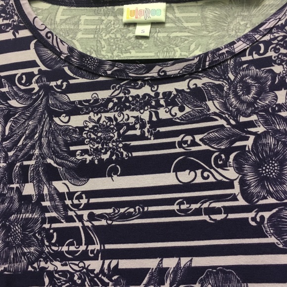 Small LLR Gigi amazing purple floral.  Romantic. - Picture 2 of 3